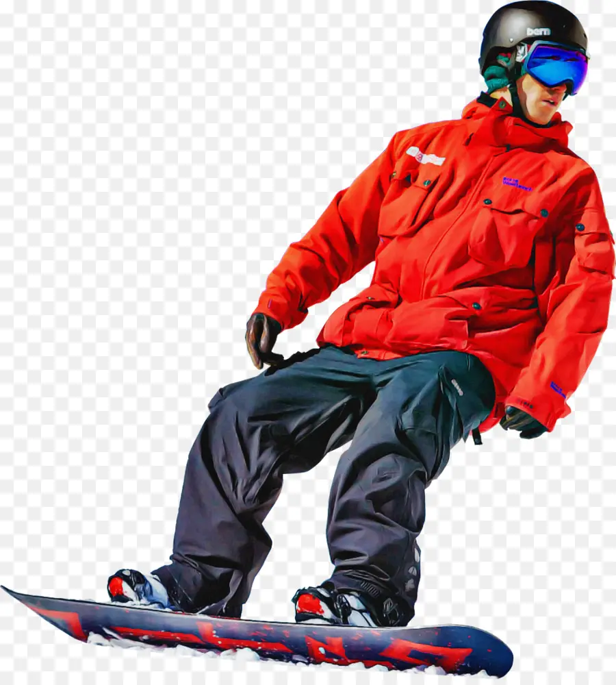 Esquiador，Snowboard PNG