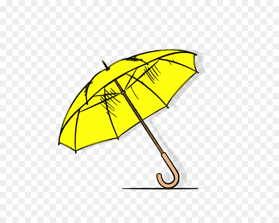 Guarda Chuva，Amarelo PNG