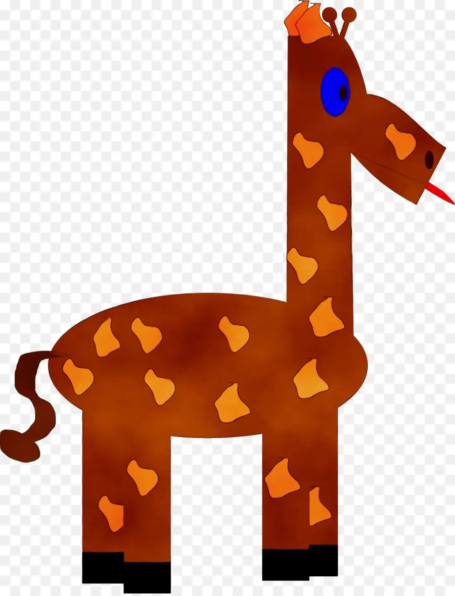 Girafa De Desenho Animado，Desenho PNG