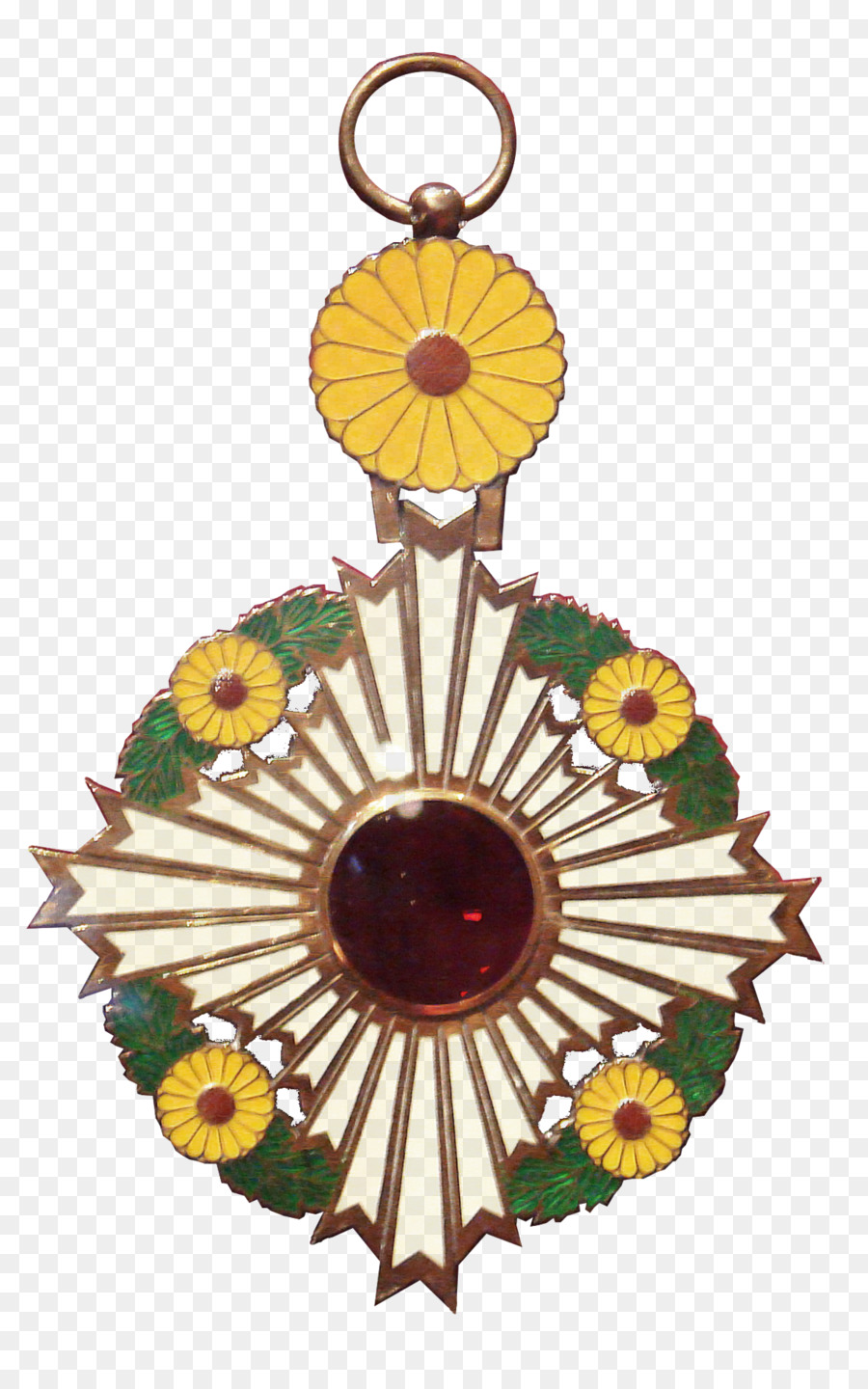 Medalha，Flores PNG