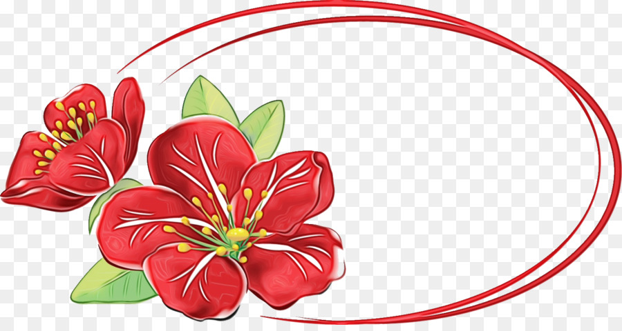 Vermelho，Flor PNG