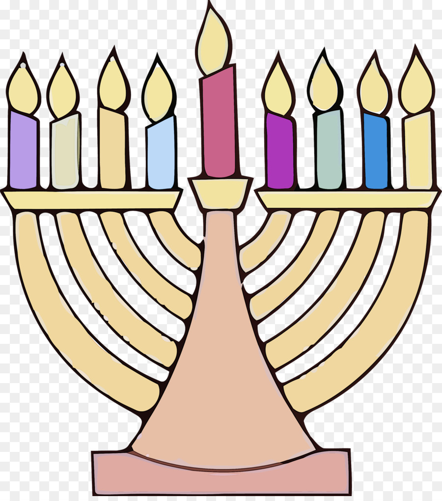 Suporte De Vela，Menorah PNG