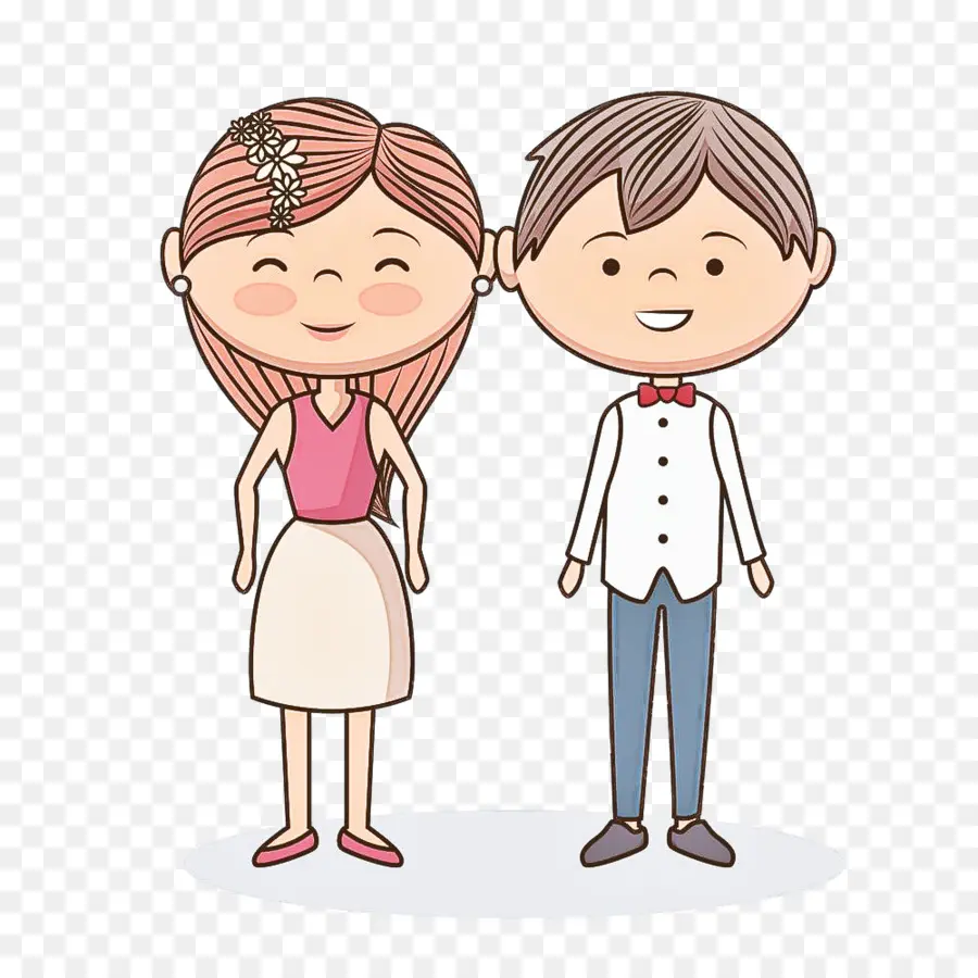 Casal De Desenho Animado，Garoto PNG