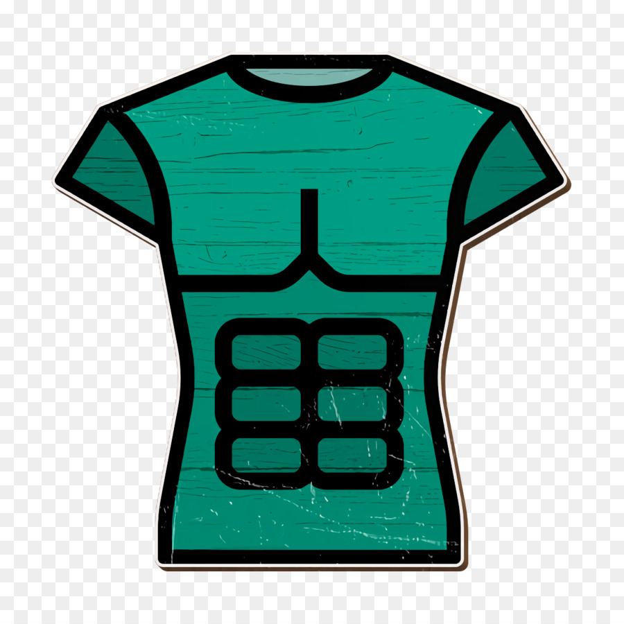 Camiseta，Verde PNG