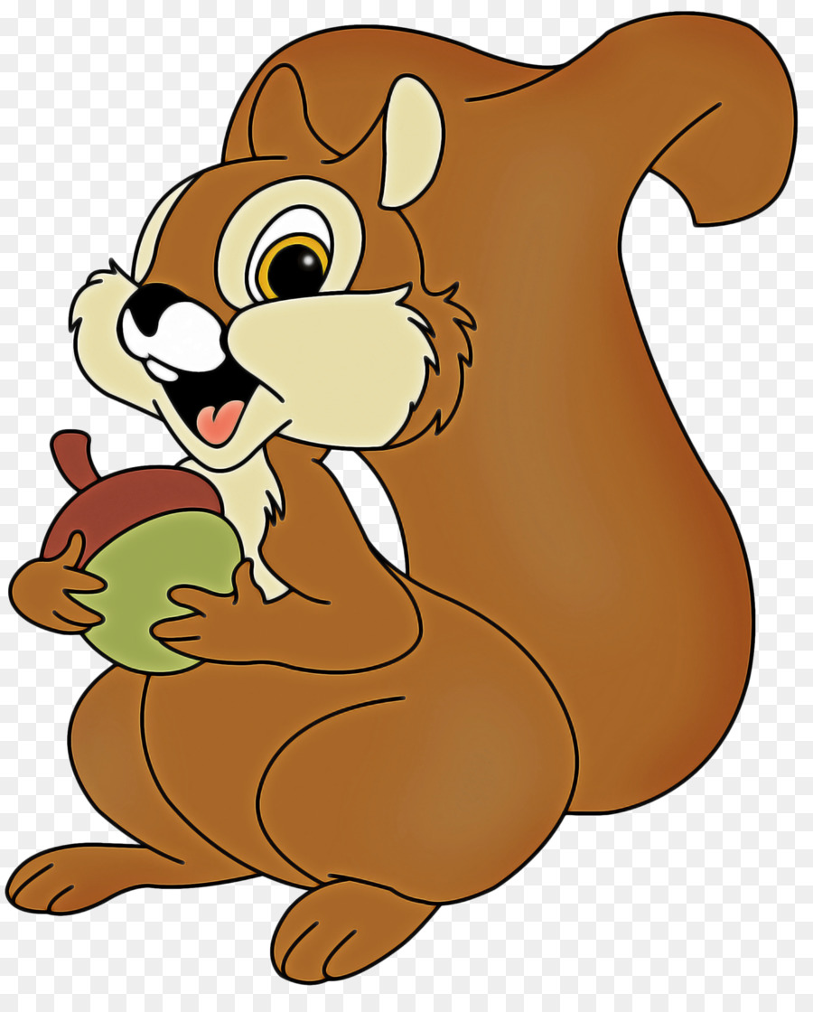 Esquilo，Desenho Animado PNG