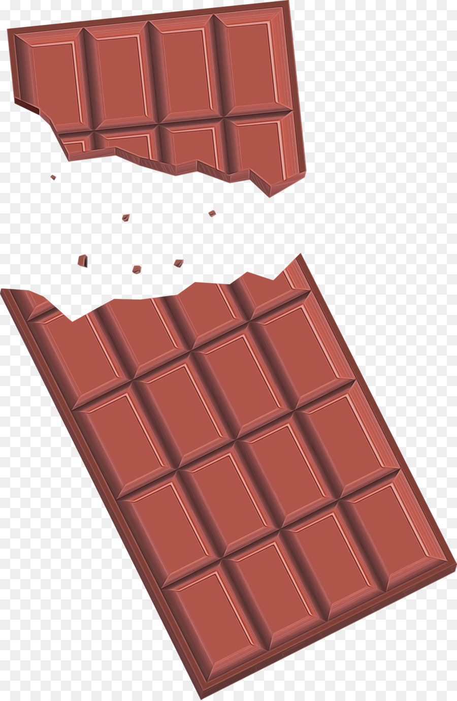 Barra De Chocolate，Doce PNG