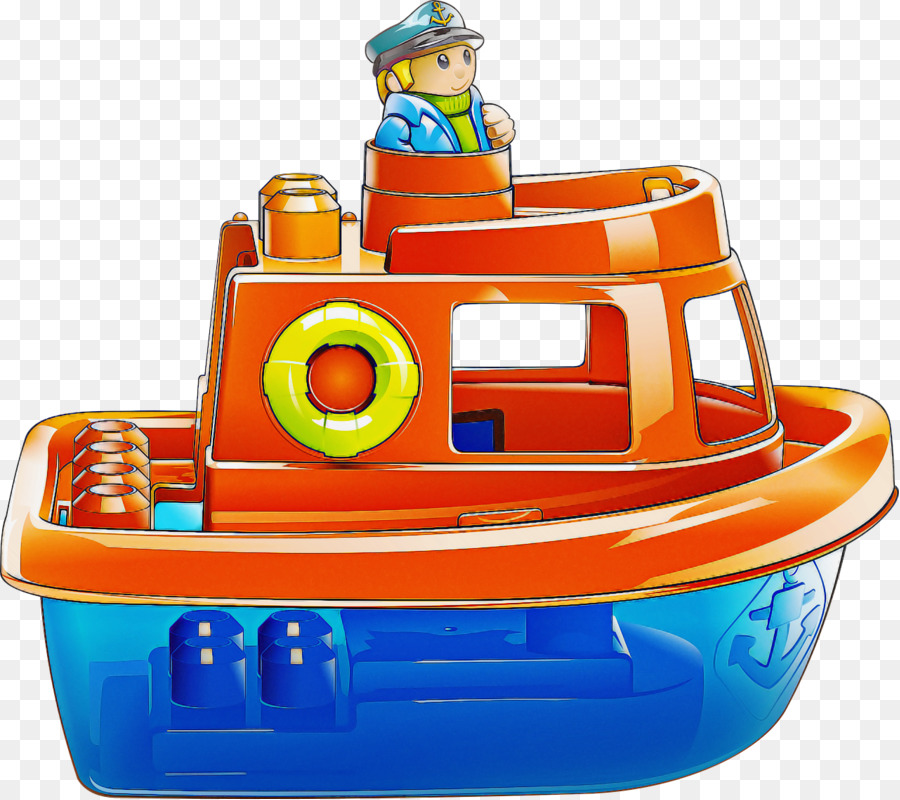 Barco De Brinquedo Laranja，Capitão PNG