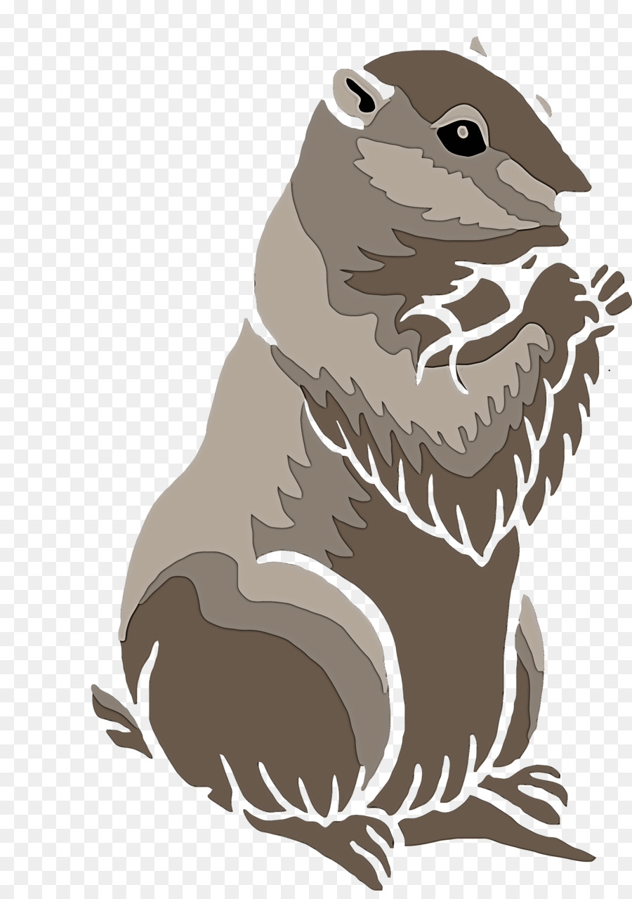 Otter，Marmota PNG