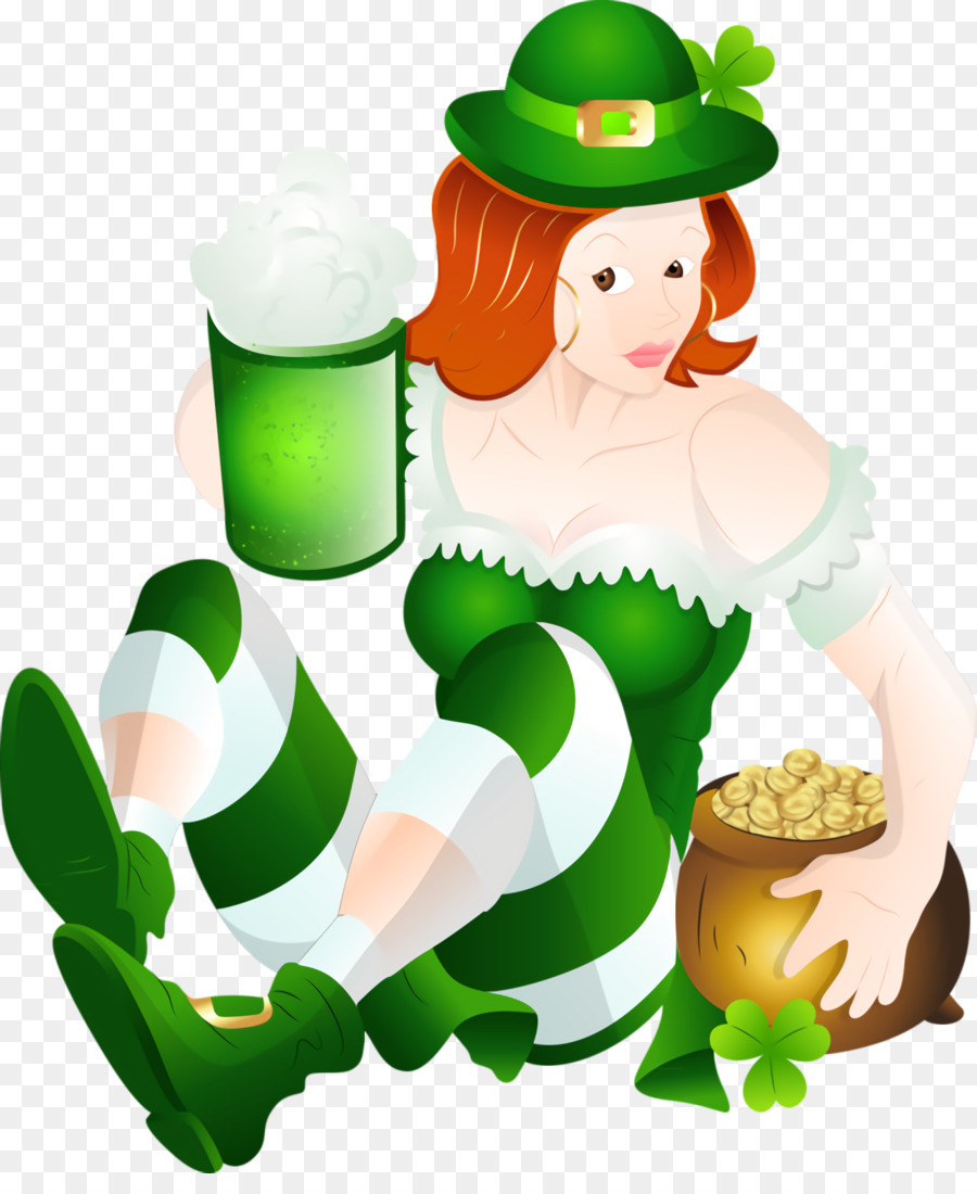 Dia De São Patrick，Leprechaun PNG