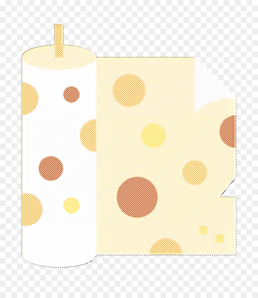 Amarelo，Polka Dot PNG