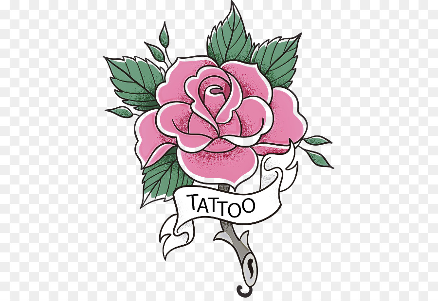 Tatuagem De Rosa，Flor PNG