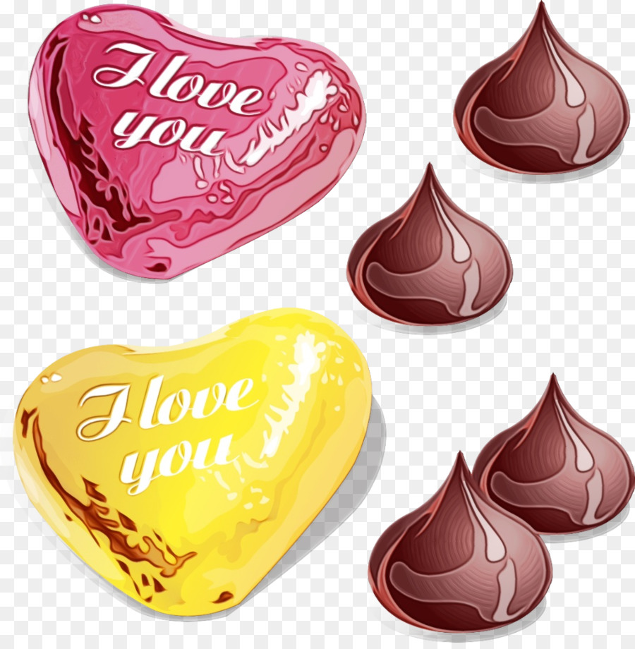 Coração，Chocolate PNG