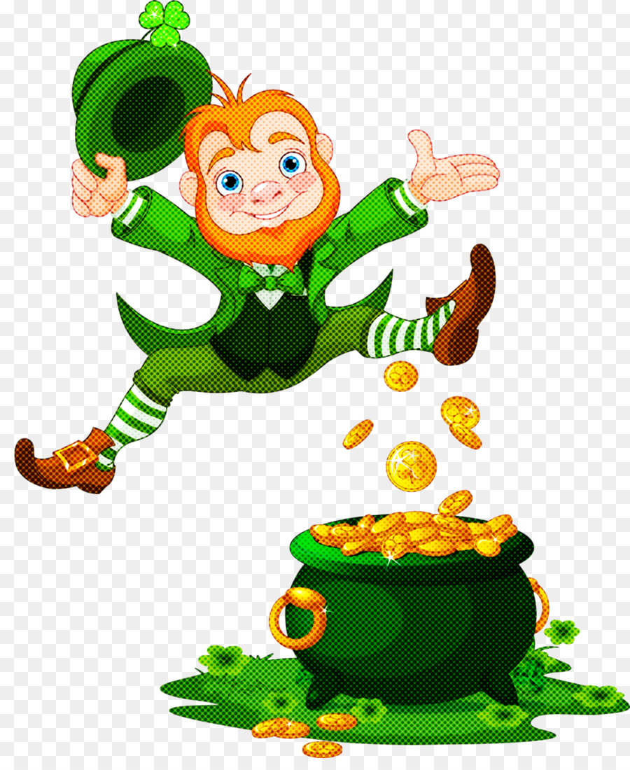 Cartoon，Leprechaun PNG