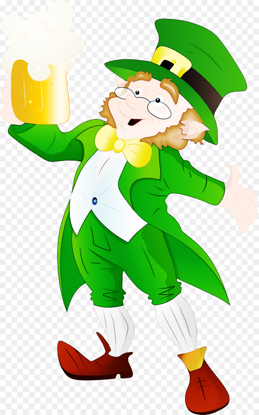 Duende Com Cerveja，Irlandês PNG