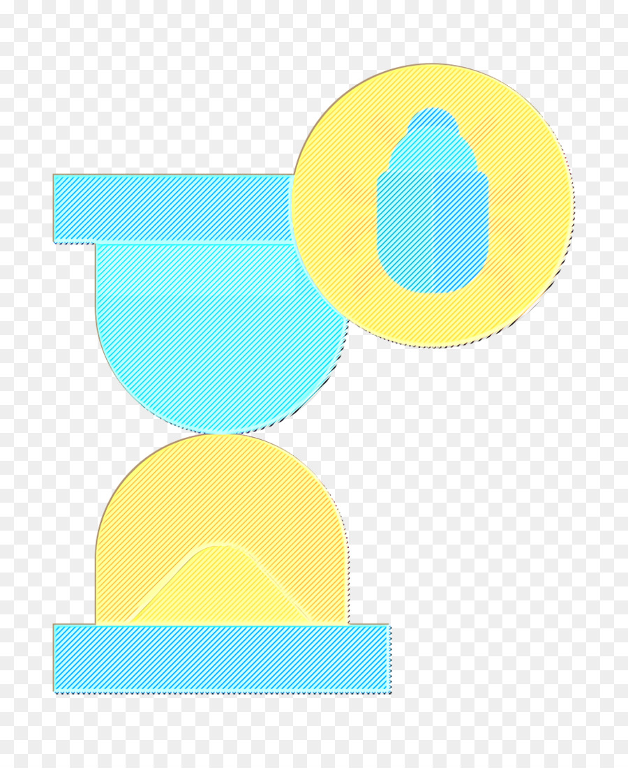 Azul，Amarelo PNG