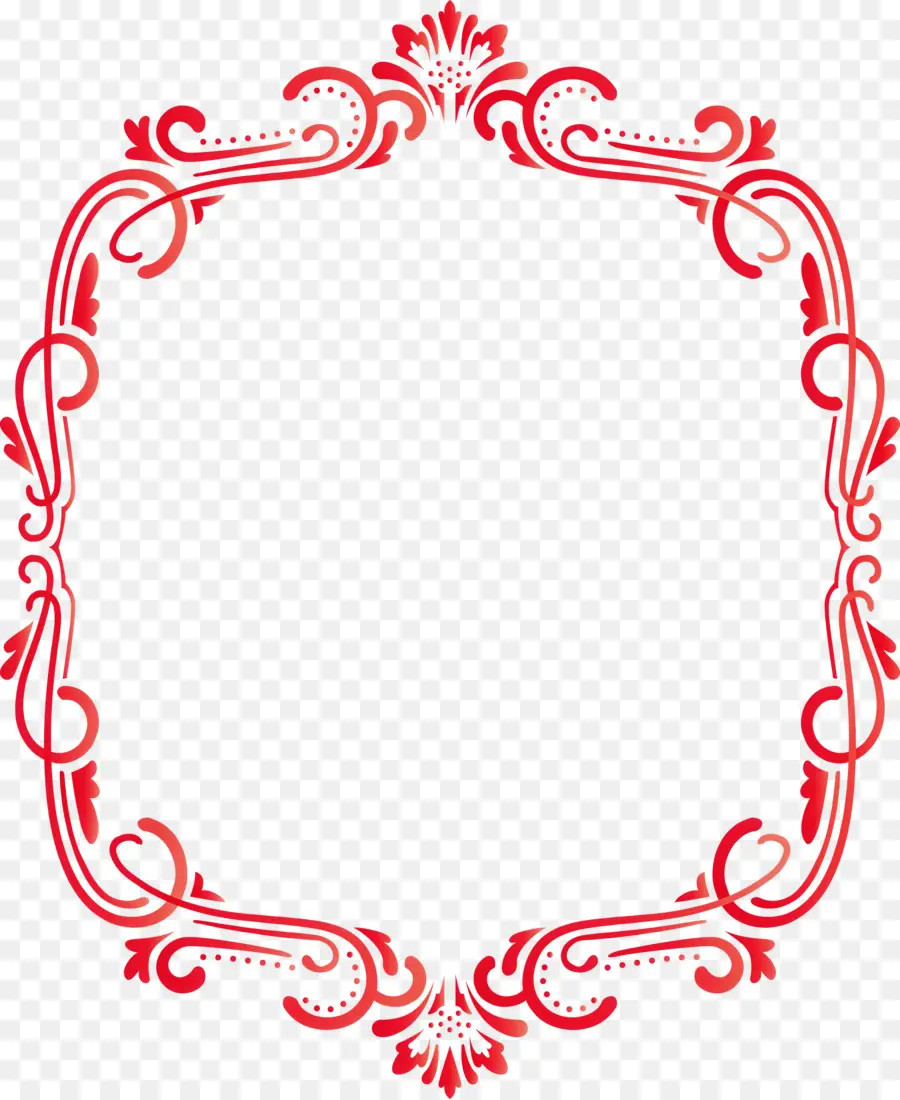 Vermelho，Ornamento PNG