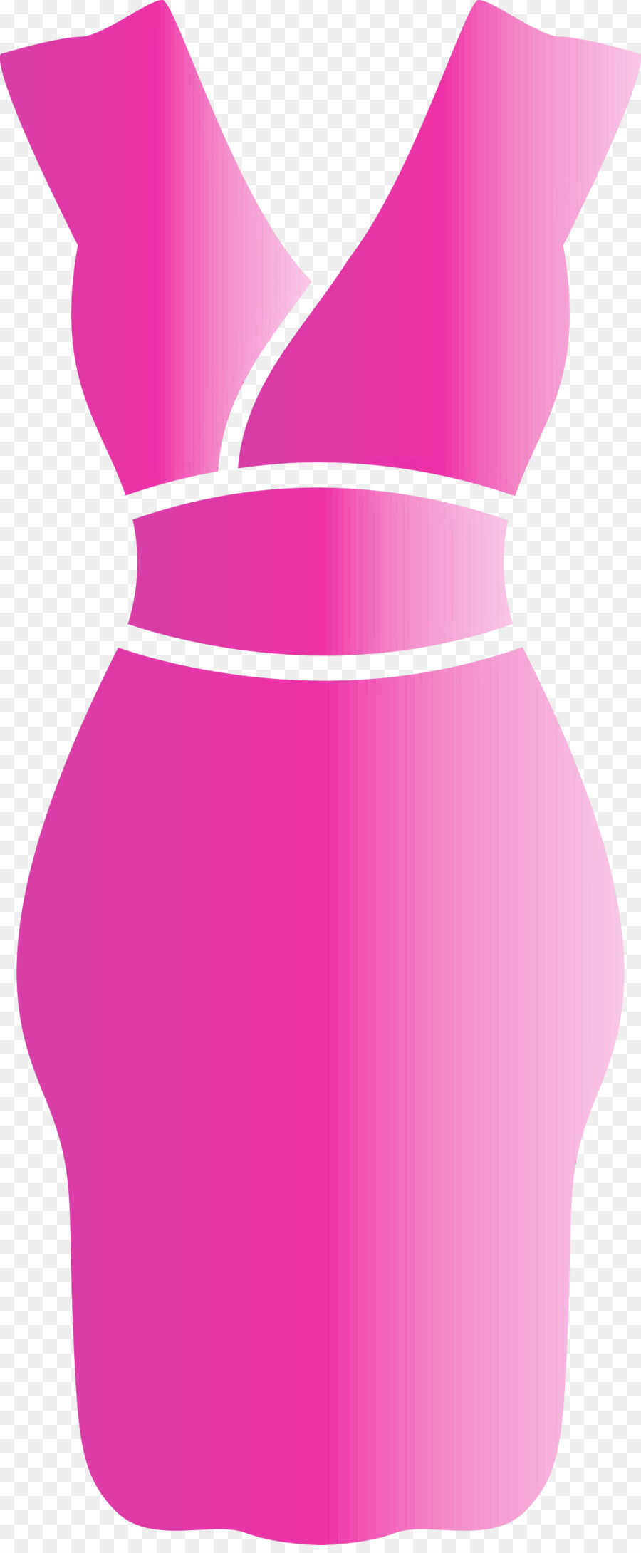 Vestido，Cor De Rosa PNG