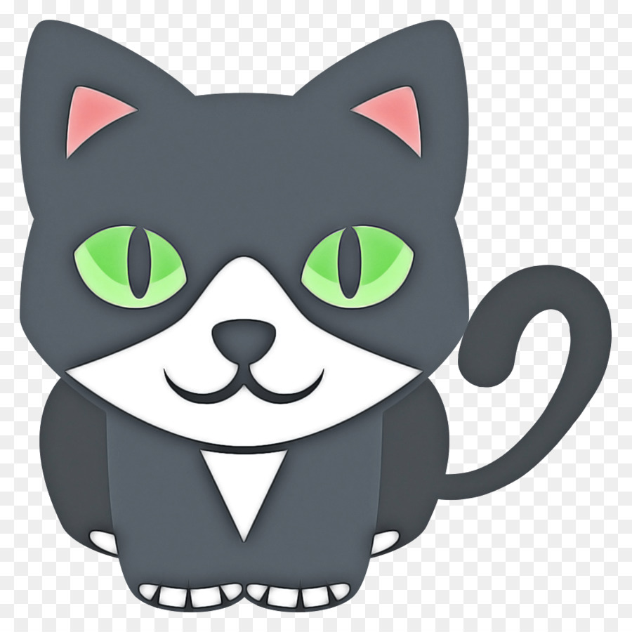 Gato Preto E Branco，Gato PNG