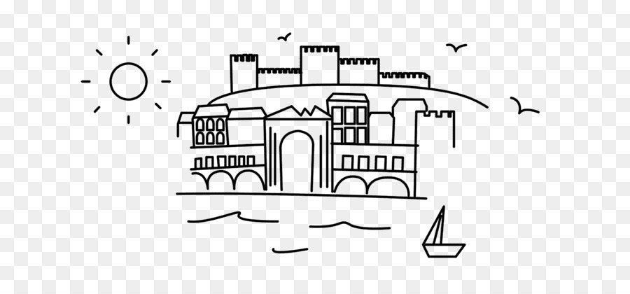 Desenho De Castelo，Castelo PNG