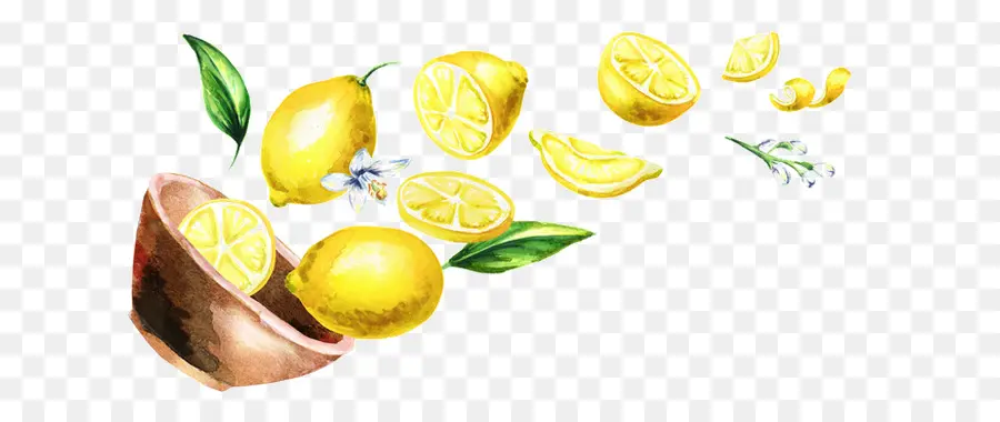 Amarelo，Limão PNG