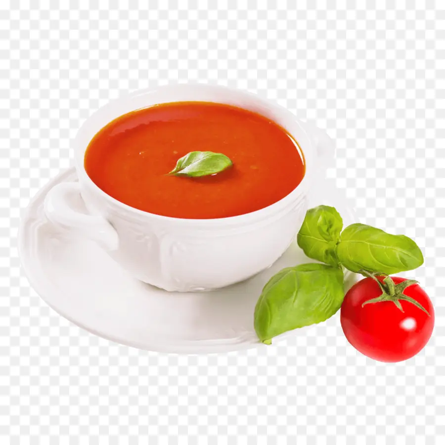 Sopa De Tomate，Manjericão PNG