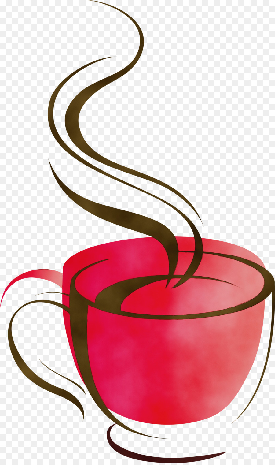 Xícara De Café，Vapor PNG