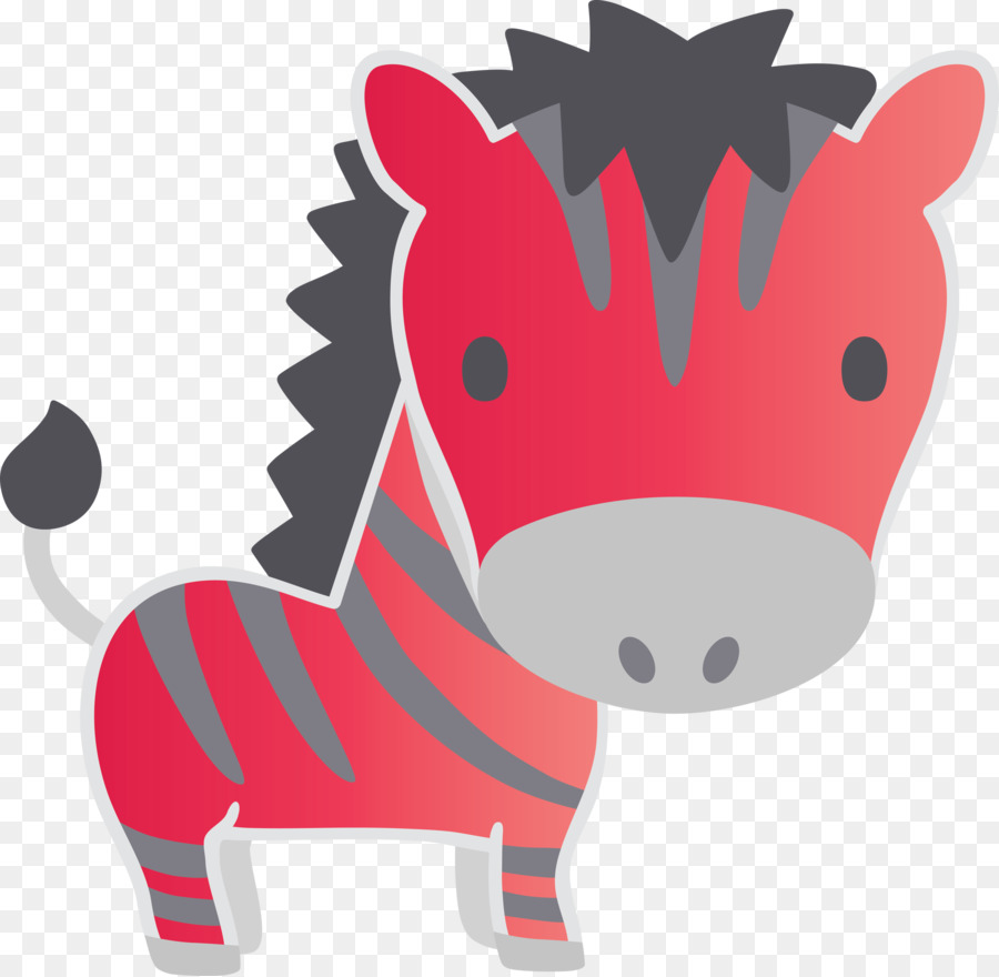 Zebra De Desenho Animado，Listras PNG