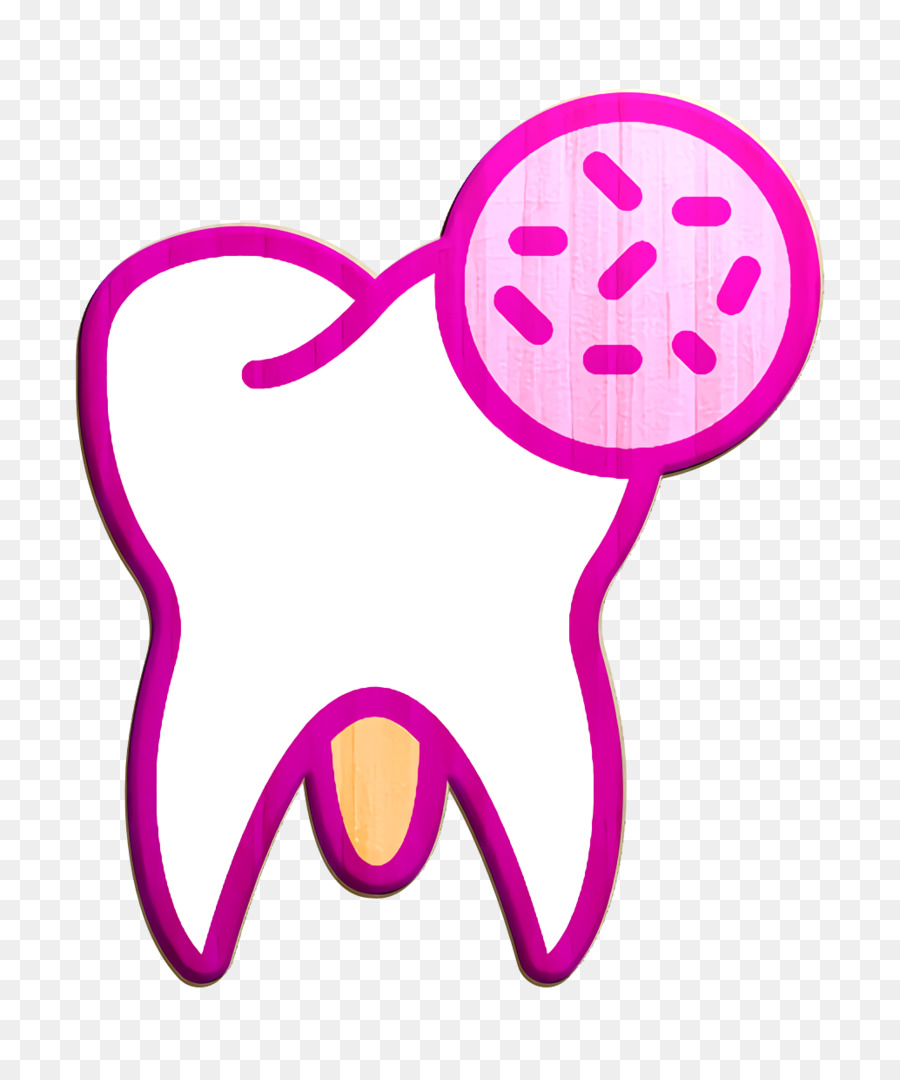 Dente Com Bactérias，Germes PNG