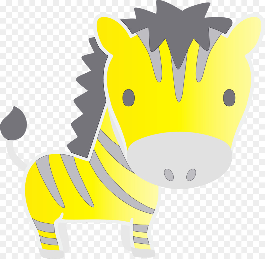 Zebra De Desenho Animado，Listras PNG