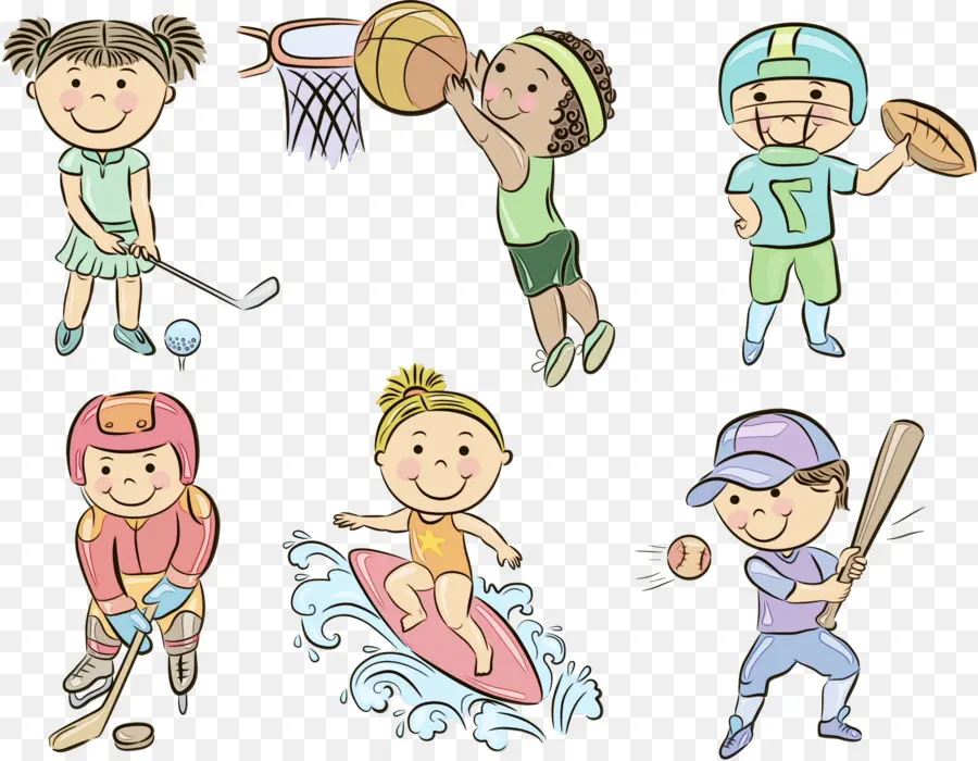 Cartoon，Praticar Esportes PNG