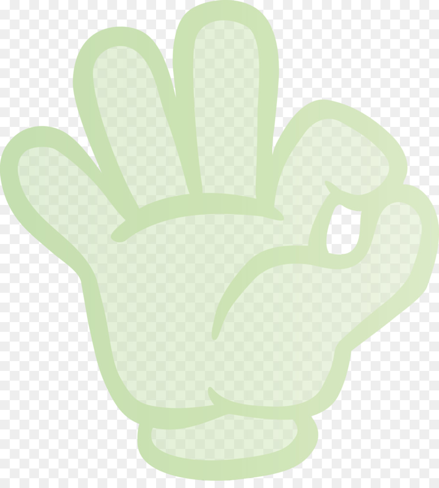Verde，Mão PNG
