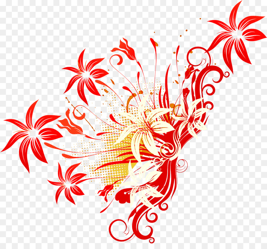 Desenho Floral，Flores PNG