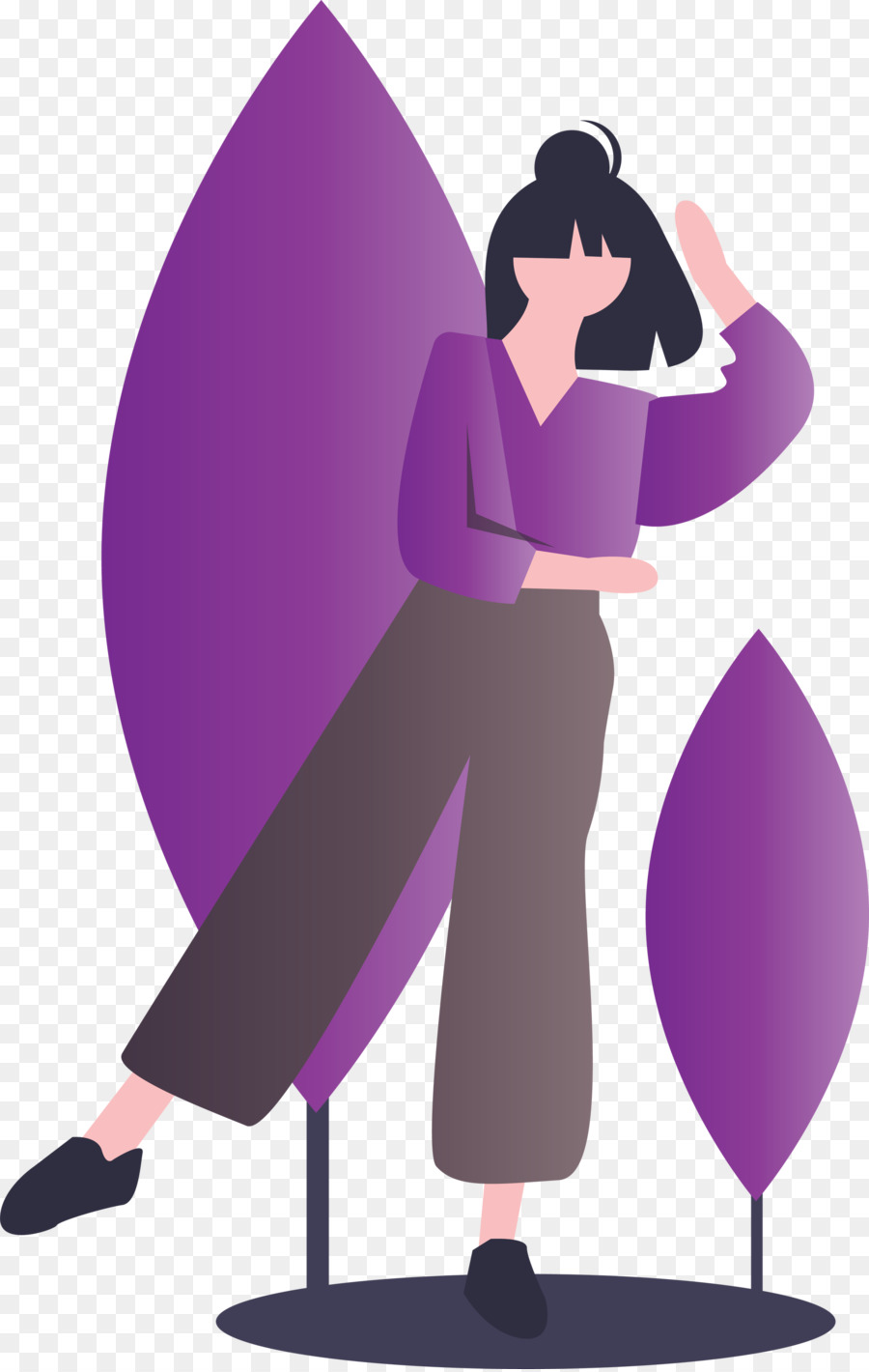 Violeta，Roxo PNG