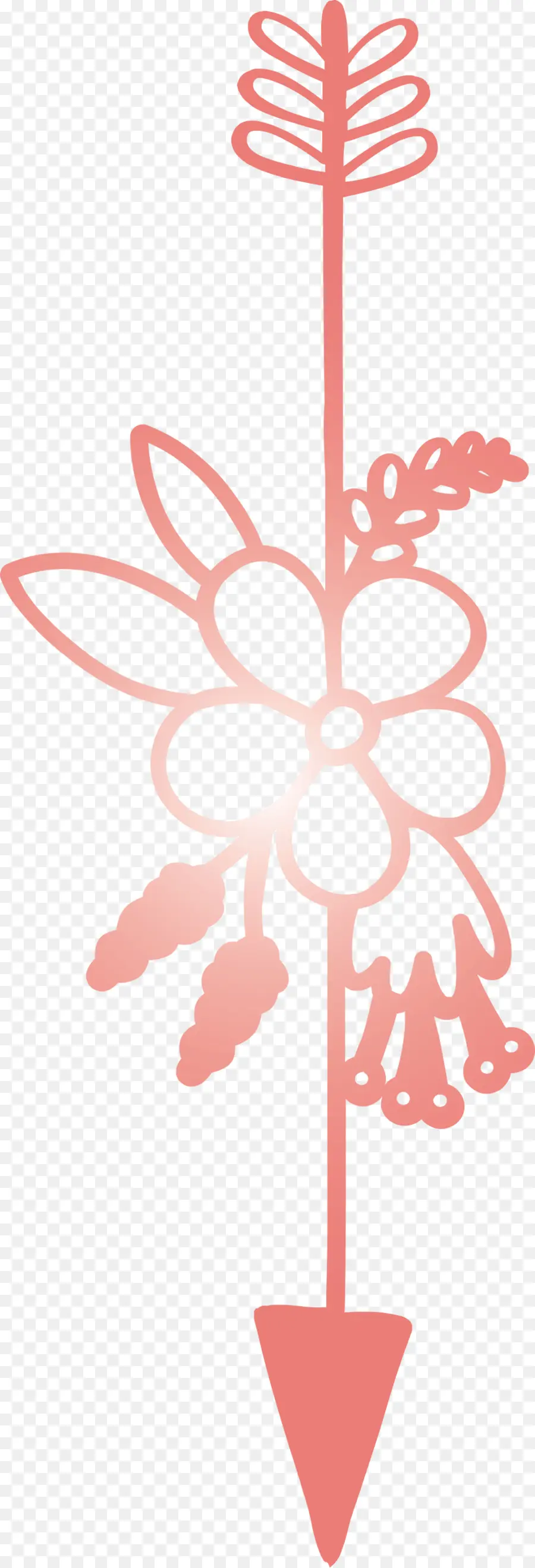 Flor，Seta PNG