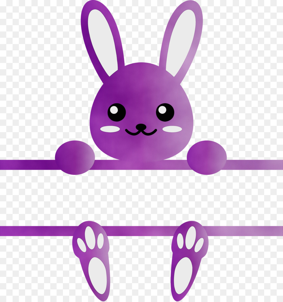 Coelho Roxo，Bonitinho PNG