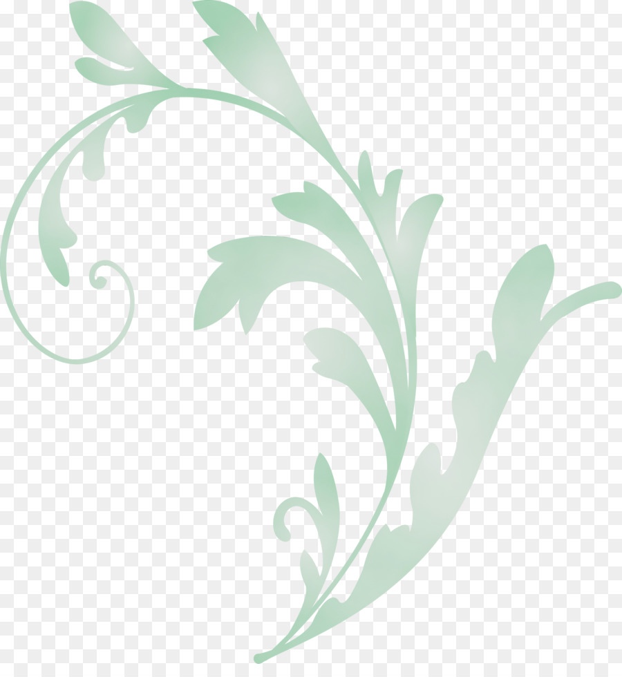 Desenho Floral，Folhas PNG