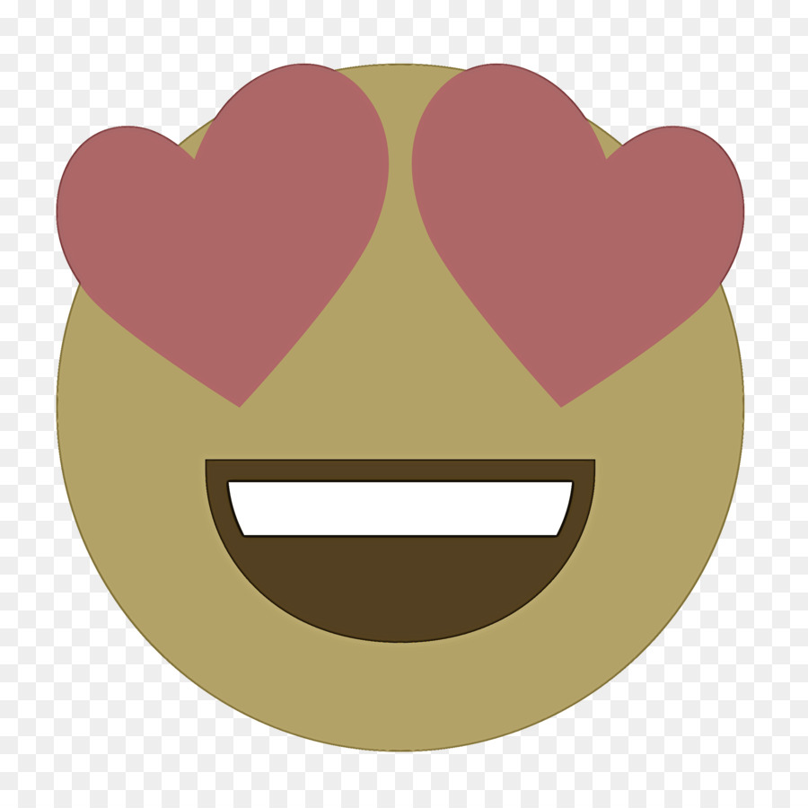 Emoji De Olhos De Coração，Amor PNG