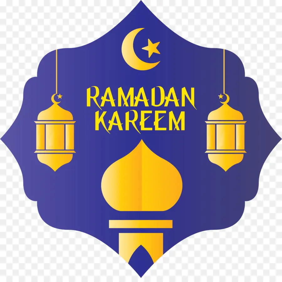 Ramadã Kareem，Lanternas PNG