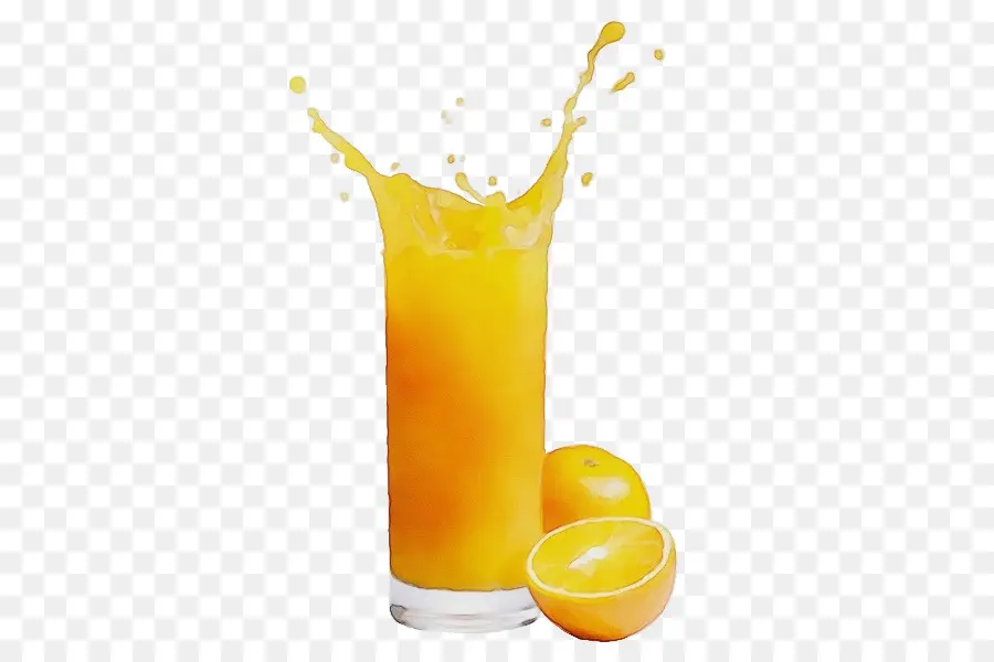 Orange Drink，Bebida PNG