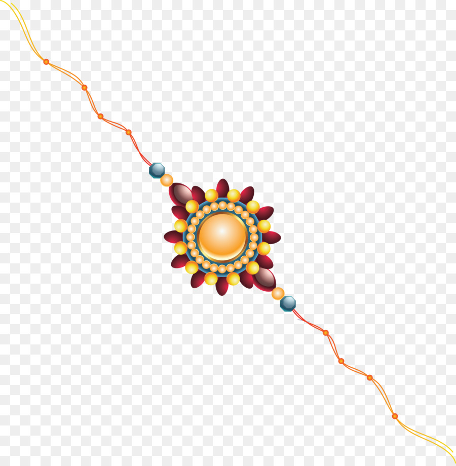 Raksha Bandhan Rakhi，Pulseira PNG