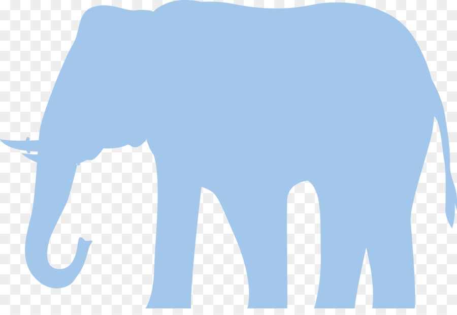 Elefante Azul，Mamífero PNG