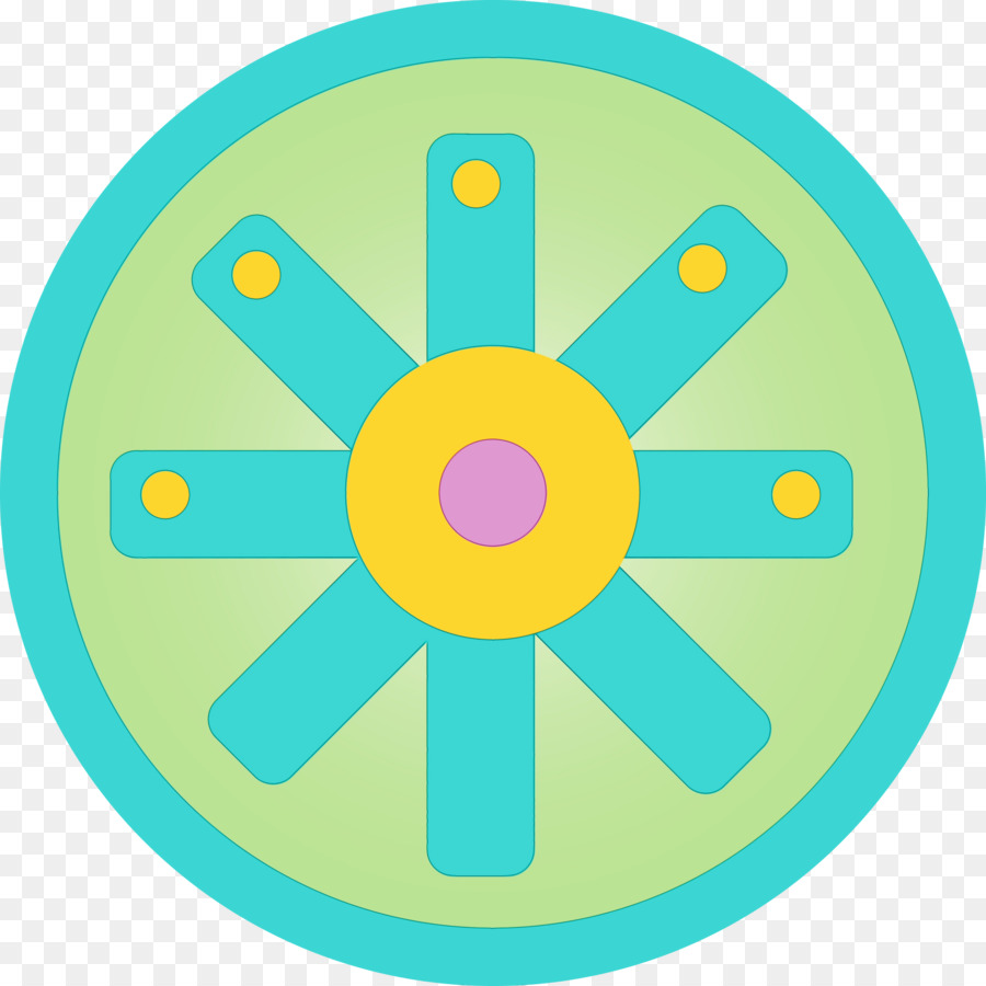 Roda Colorida，Círculo PNG