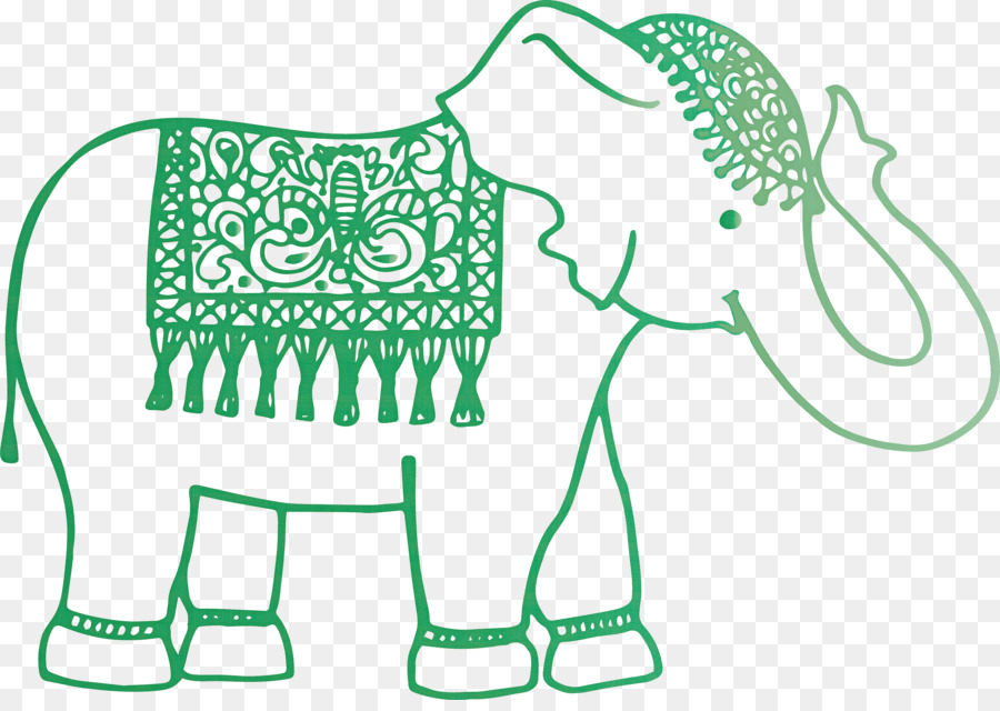 Elefante Decorativo，Rosa PNG