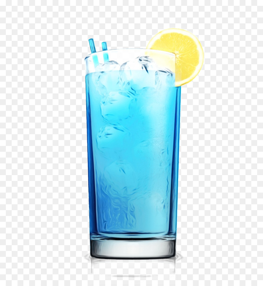 Blue Hawaii，Cocktail De Enfeite PNG