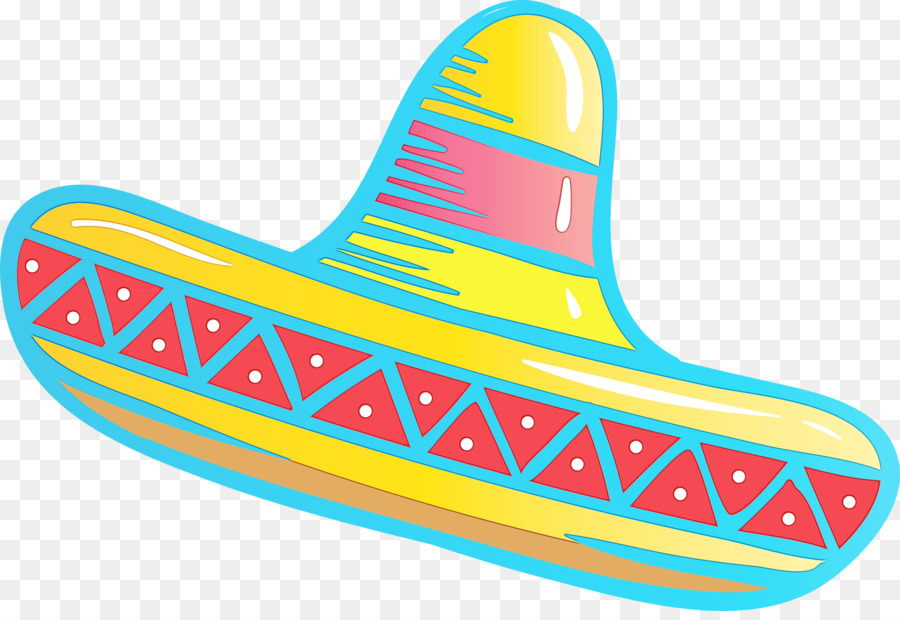 Sombrero Colorido，Mexicano PNG