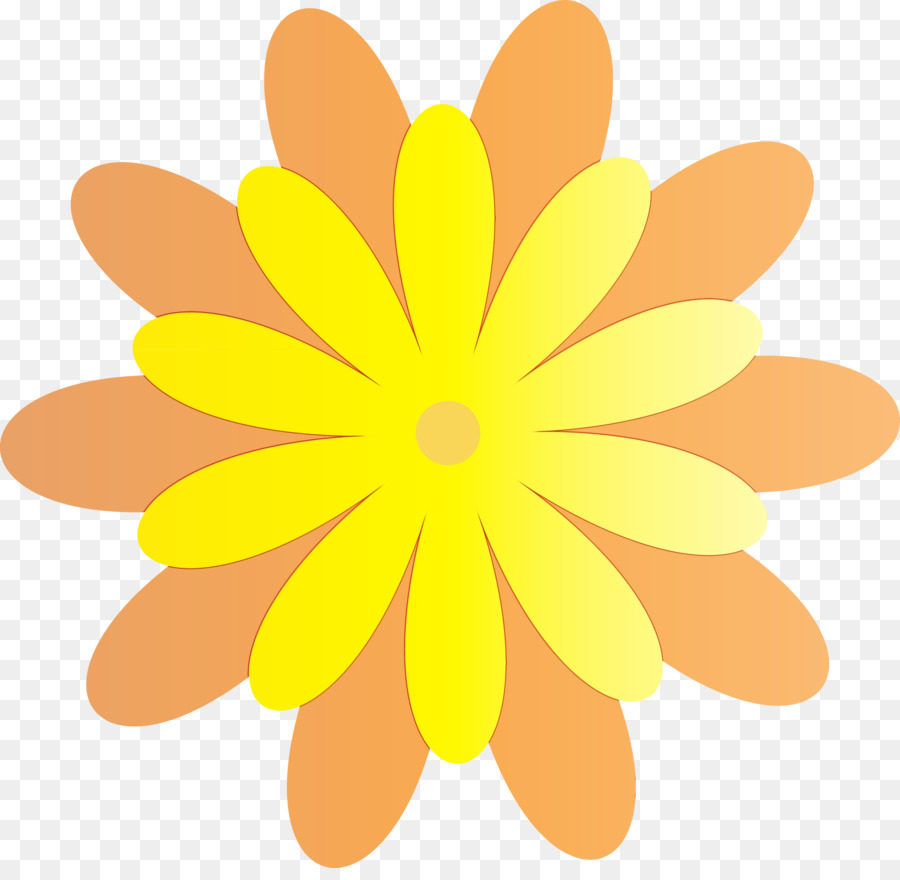 Flor Amarela，Flor PNG