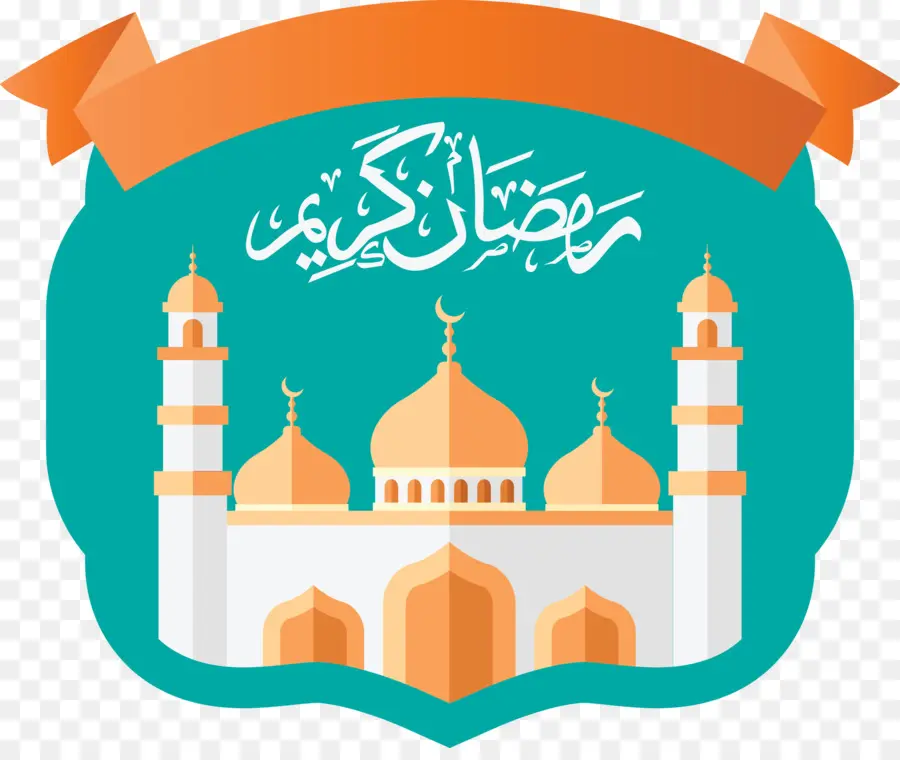 Ilustra O Da Mesquita Ramadan Kareem，Islâmico PNG