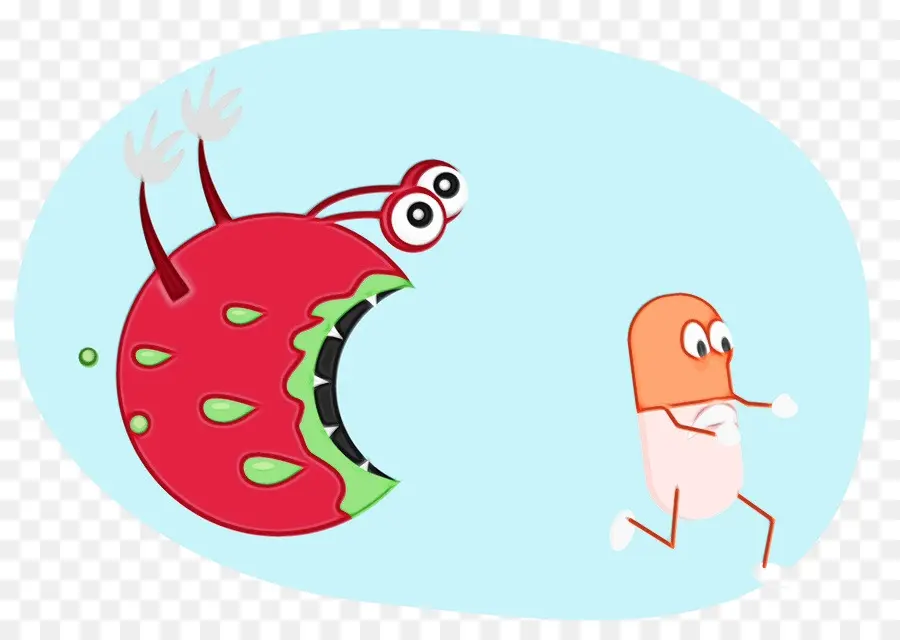 Antibióticos，Cartoon PNG