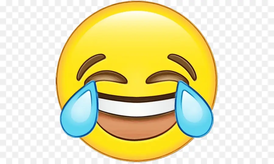 Rosto Com Lágrimas De Alegria Emoji，Emoji PNG