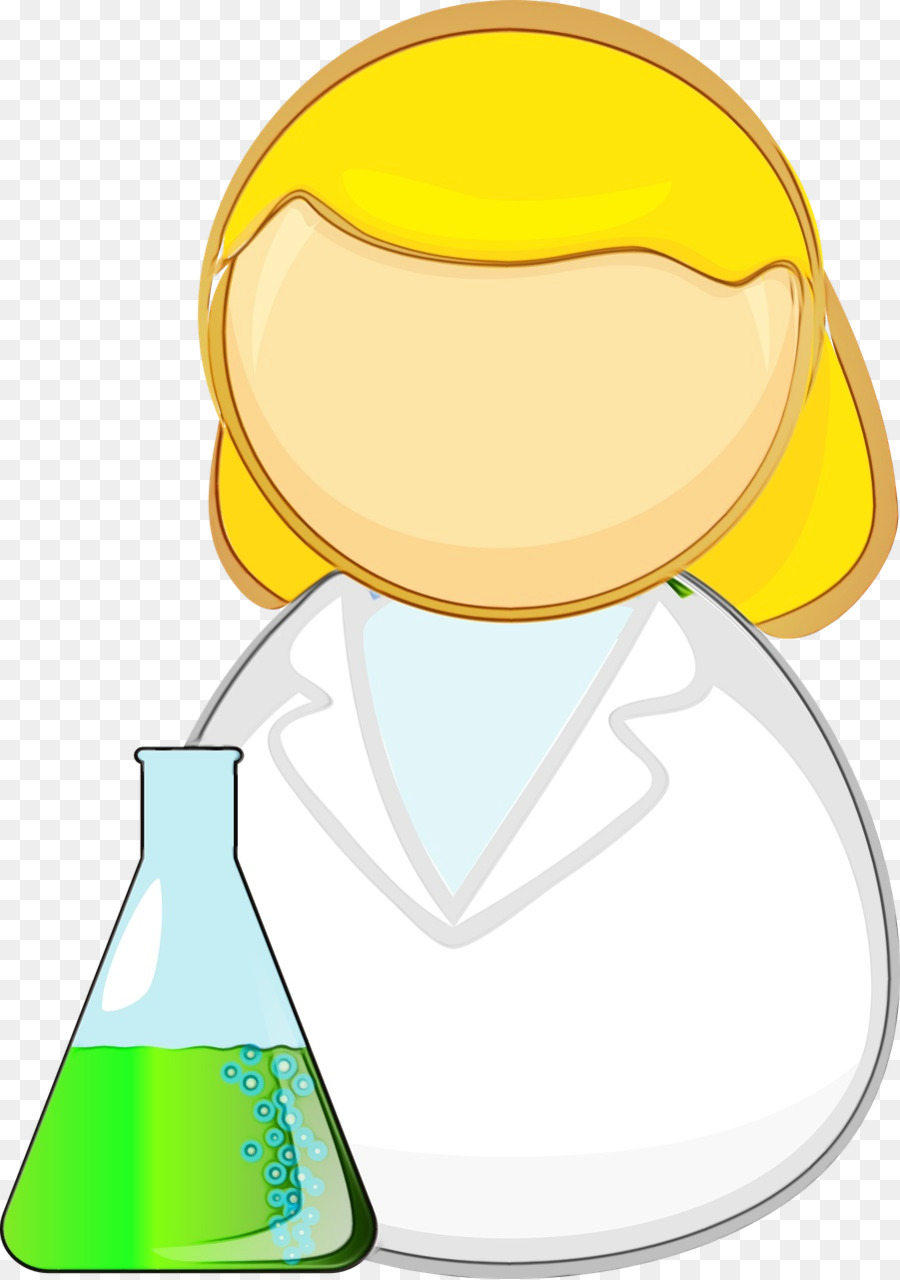 Cientista Com Frasco，Jaleco PNG